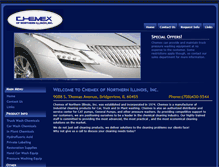 Tablet Screenshot of chemexofni.com